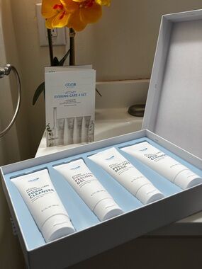 Evening Care 4-Set Skincare Kit - White